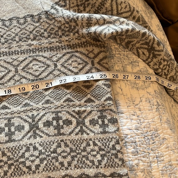 Eddie Bauer Cowl Neck Fair Isle Sweater 2XL - Picture 5 of 6